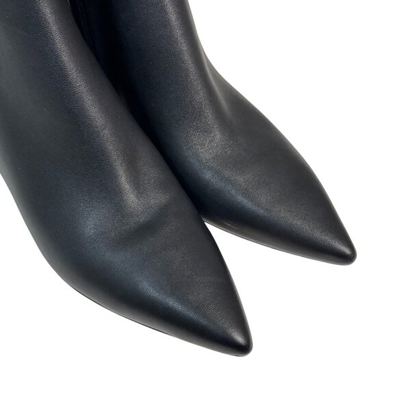 Vince Women's FITZ Ankle Boot Black Leather Low Heel size 8 NEW $395 - Picture 4 of 7